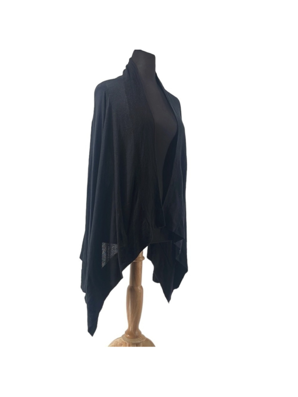 Line the label open front cardigan modal cashmere light weight minimalist sz xs